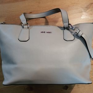 NINE WEST HANDBAG PURSE BEIGE